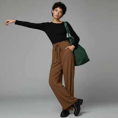 Elegant Leisure Trousers | Women's Comfortable Pants