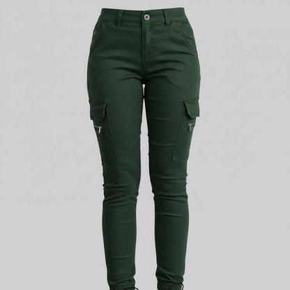 Modern Black Cargo Pants for Women | Stylish Urban Trousers