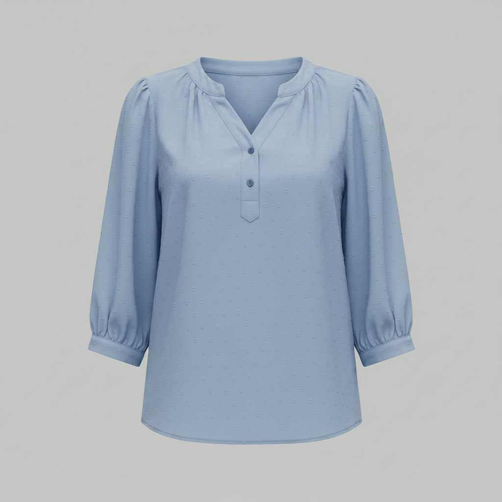 Silk Patchwork Women's Blouse | Lightweight Summer Top