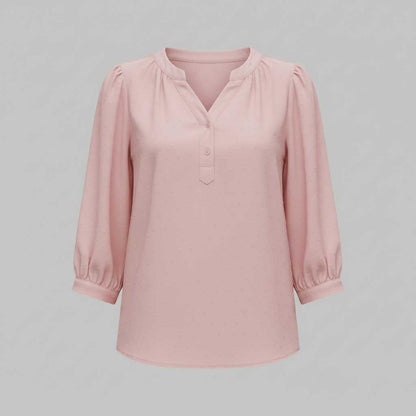 Silk Patchwork Women's Blouse | Lightweight Summer Top