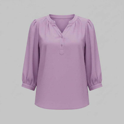 Silk Patchwork Women's Blouse | Lightweight Summer Top