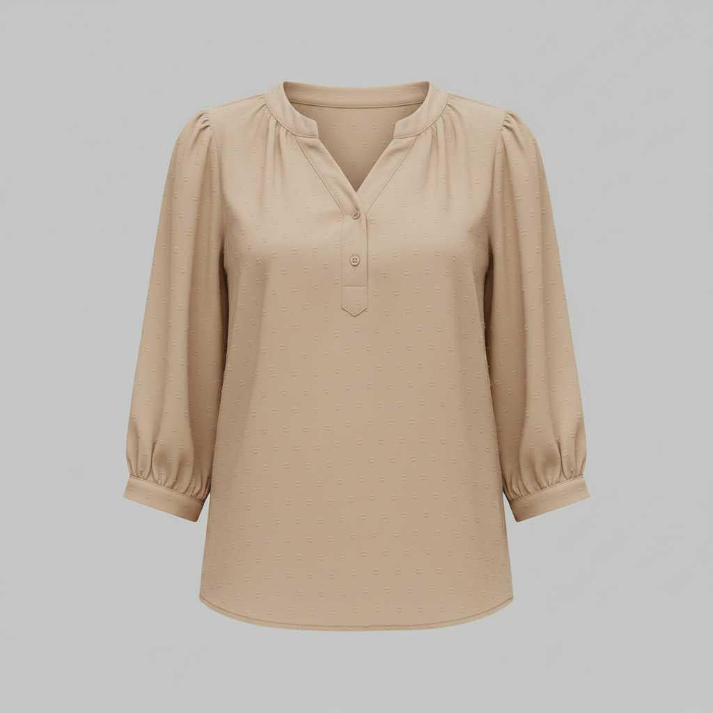Silk Patchwork Women's Blouse | Lightweight Summer Top