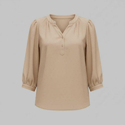 Silk Patchwork Women's Blouse | Lightweight Summer Top