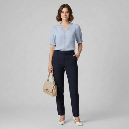 White Puff Sleeve Blouse | Elegant Summer Top for Women