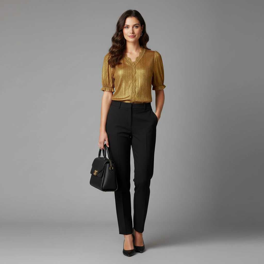 White Puff Sleeve Blouse | Elegant Summer Top for Women